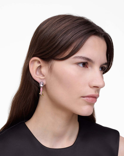 Marc Jacobs Marc Jacobs The Dollhouse Charm Earrings Silver/Multi Silver/multi