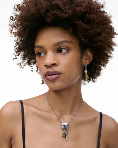 Marc Jacobs Marc Jacobs The Bag Life Charm Necklace Gold/Silver Gold/silver