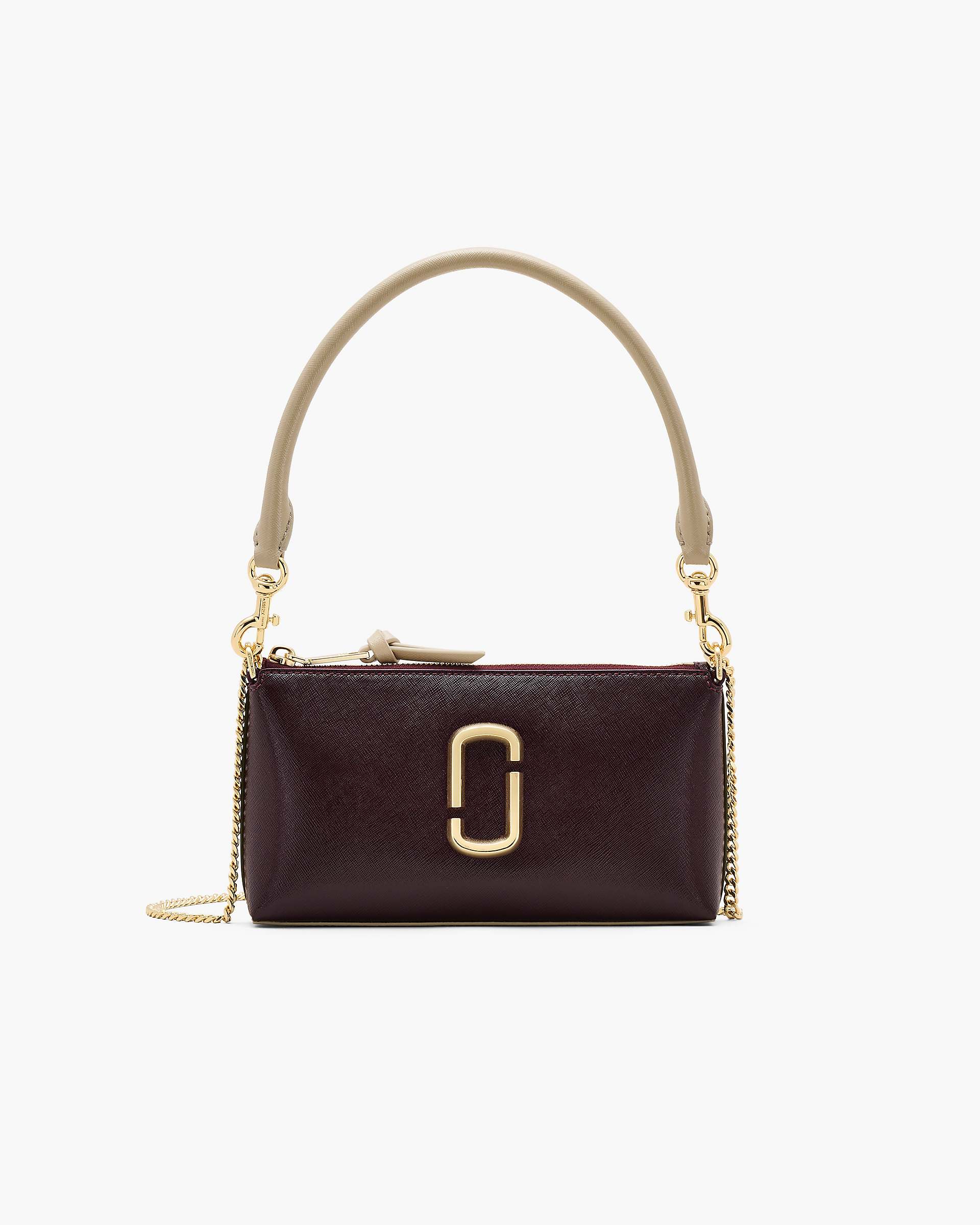 Marc Jacobs Marc Jacobs The Snapshot Convertible Shoulder Bag Dark Plum Multi Dark Plum Multi