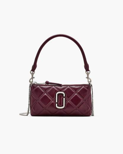 Marc Jacobs Marc Jacobs The Quilted Snapshot Convertible Shoulder Bag Dark Plum Dark Plum