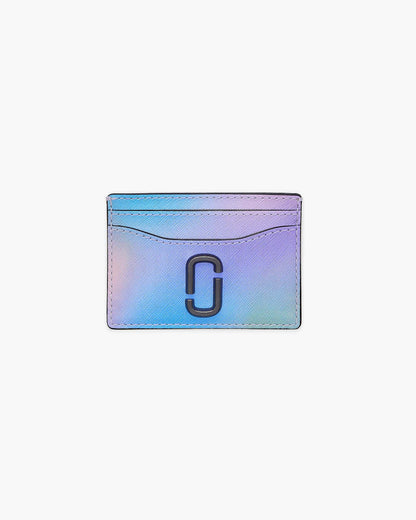 Marc Jacobs Marc Jacobs The Airbrush Utility Snapshot Card Case Blue Multi Blue Multi