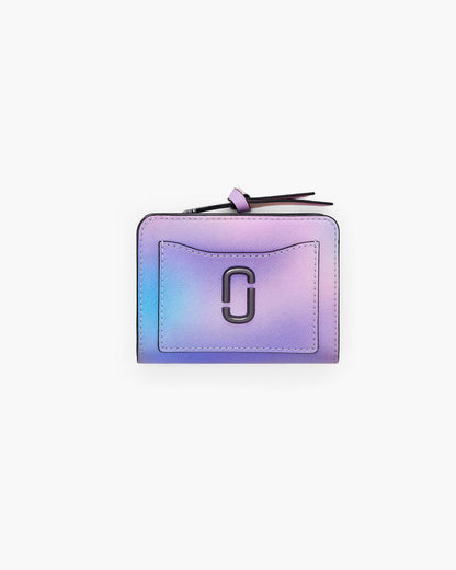 Marc Jacobs Marc Jacobs The Airbrush Utility Snapshot Mini Compact Wallet Blue Multi Blue Multi