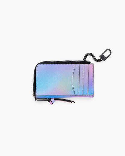 Marc Jacobs Marc Jacobs The Airbrush Utility Snapshot Top Zip Multi Wallet Blue Multi Blue Multi