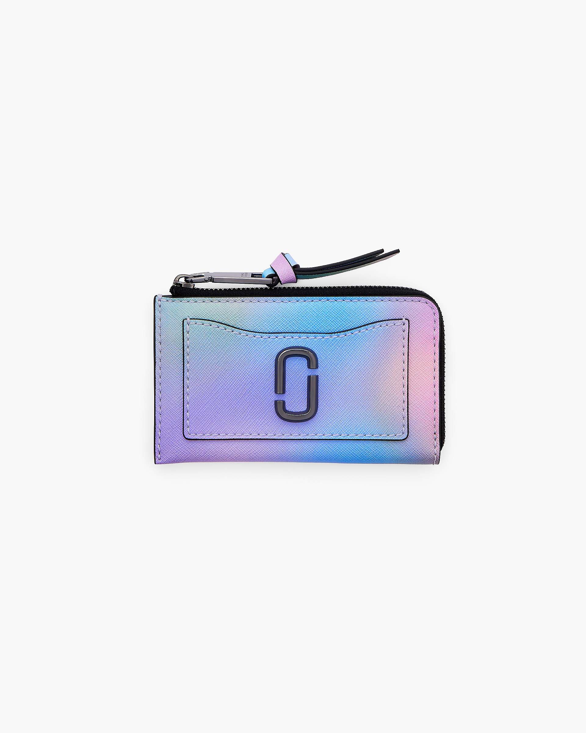 Marc Jacobs Marc Jacobs The Airbrush Utility Snapshot Top Zip Multi Wallet Blue Multi Blue Multi