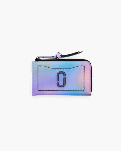 Marc Jacobs Marc Jacobs The Airbrush Utility Snapshot Top Zip Multi Wallet Blue Multi Blue Multi