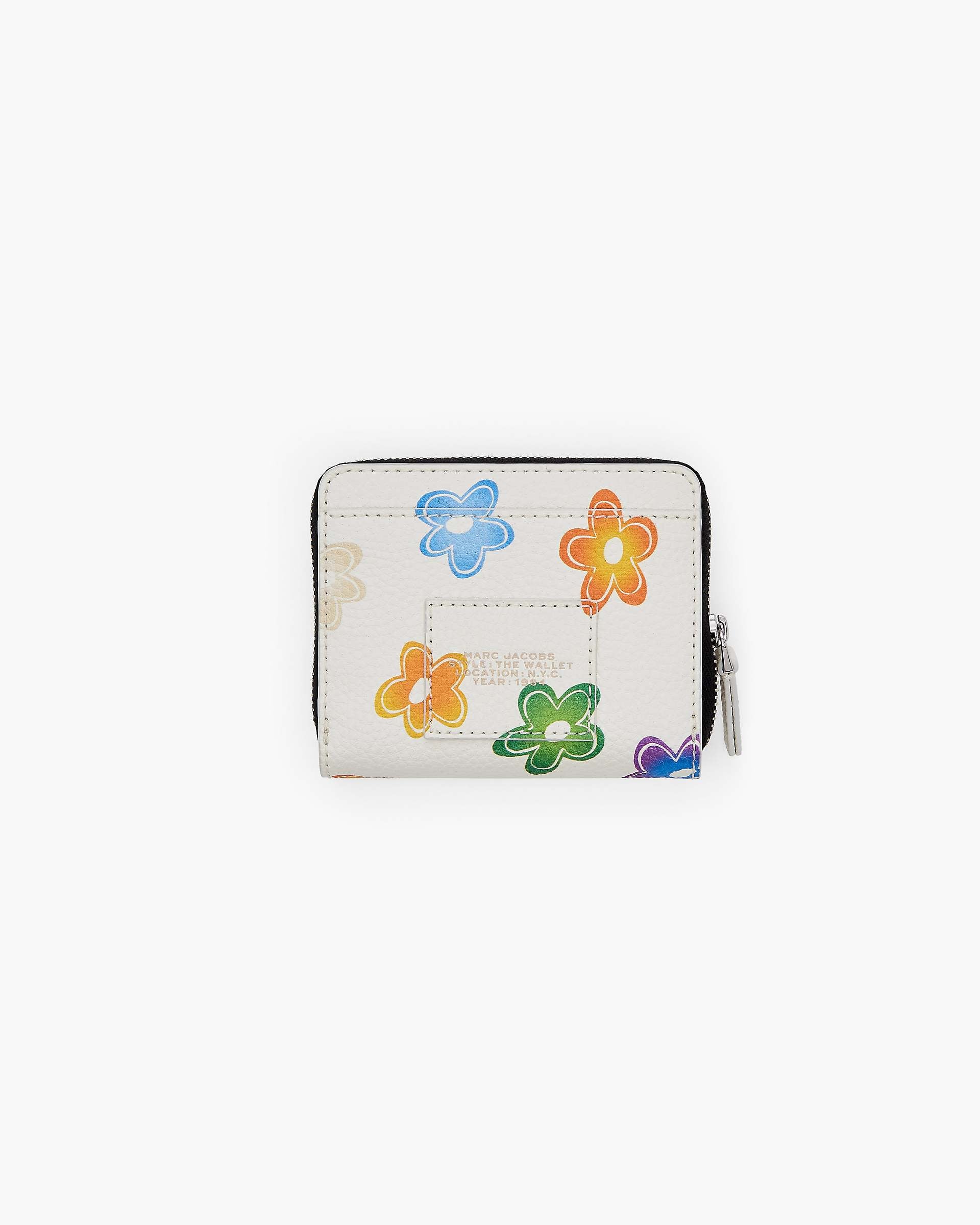Marc Jacobs Marc Jacobs The Wild Daisy Mini Compact Wallet White Multi White Multi