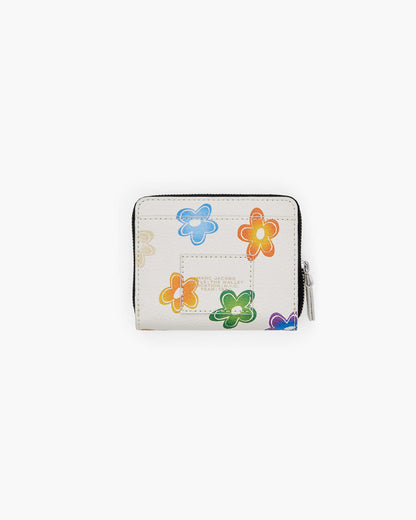 Marc Jacobs Marc Jacobs The Wild Daisy Mini Compact Wallet White Multi White Multi