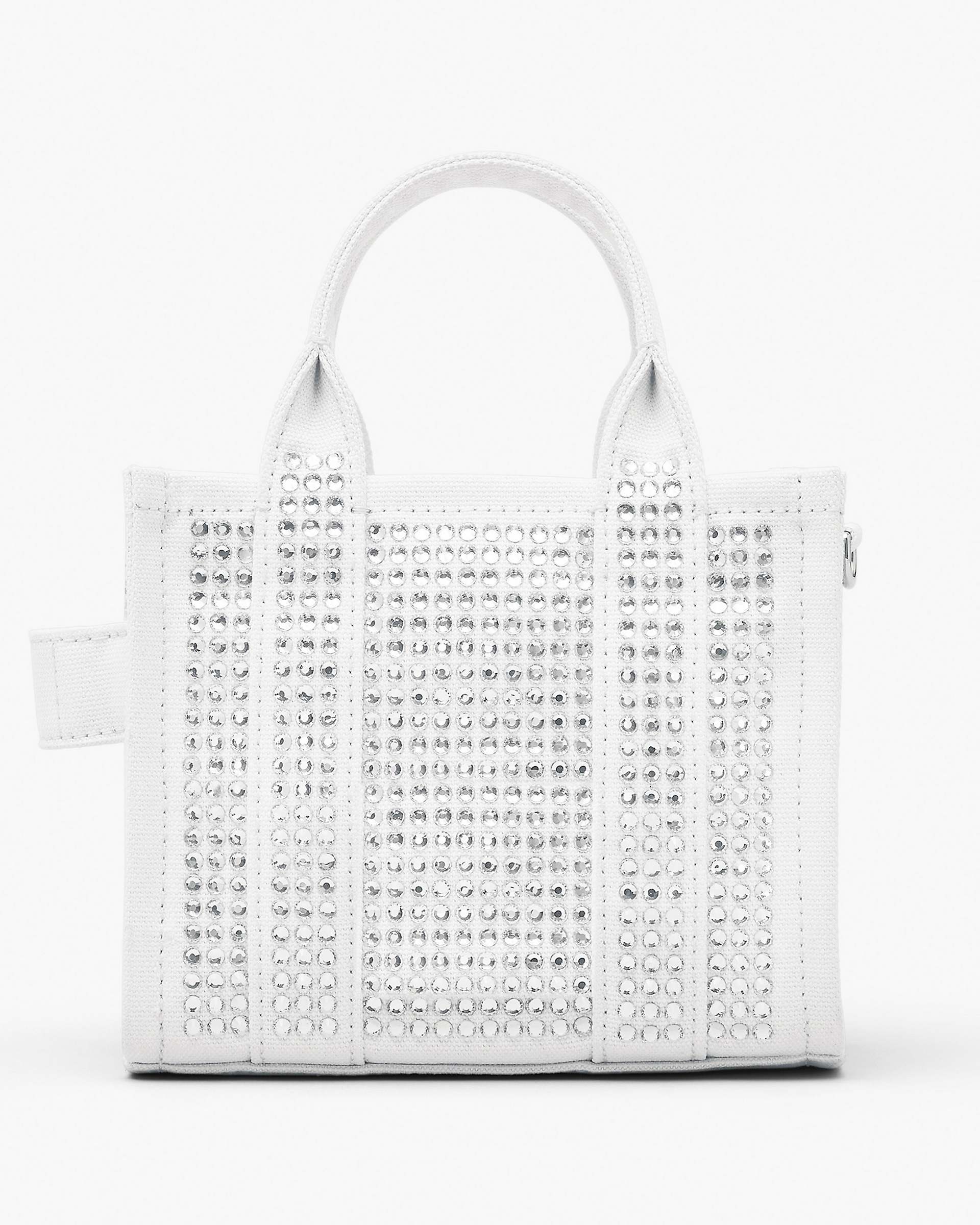 Marc Jacobs Marc Jacobs The Crystal Canvas Crossbody Tote Bag White Crystal White Crystal