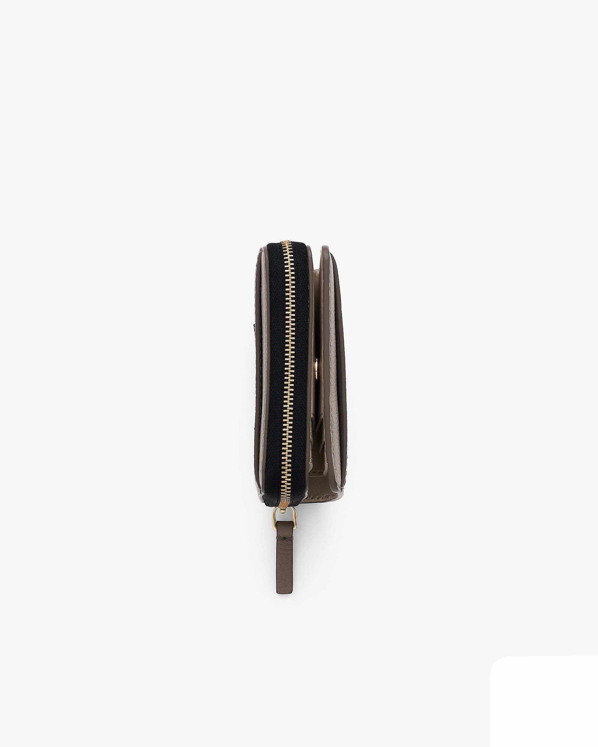 Marc Jacobs Marc Jacobs The Leather Mini Compact Wallet Cement Cement