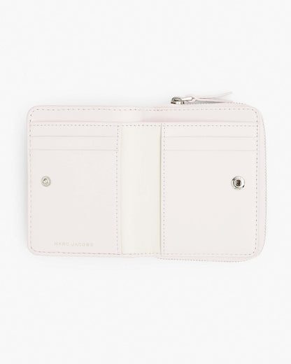 Marc Jacobs Marc Jacobs The Leather Mini Compact Wallet Cotton Cotton