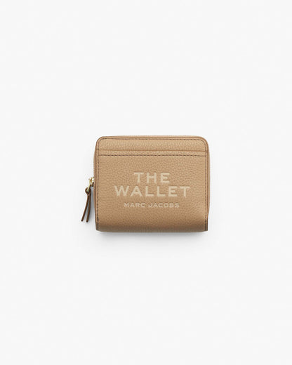 Marc Jacobs Marc Jacobs The Leather Mini Compact Wallet Camel Camel