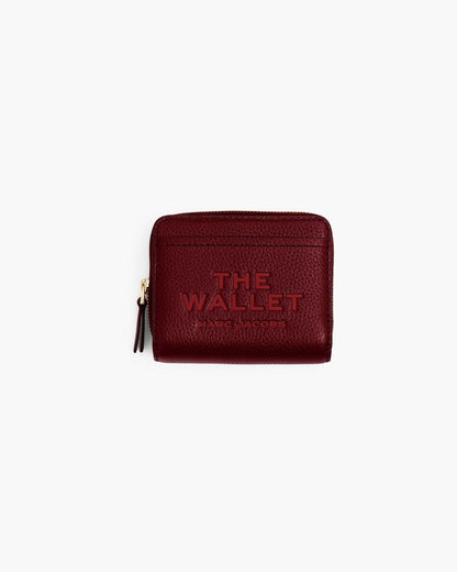 Marc Jacobs Marc Jacobs The Leather Mini Compact Wallet Cherry Cherry