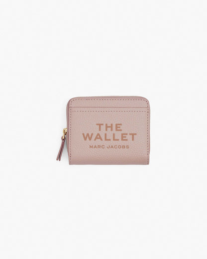Marc Jacobs Marc Jacobs The Leather Mini Compact Wallet Rose Rose