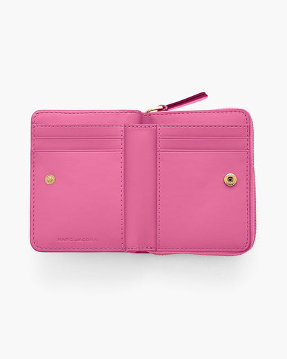 Marc Jacobs Marc Jacobs The Leather Mini Compact Wallet Bow Pink Bow Pink