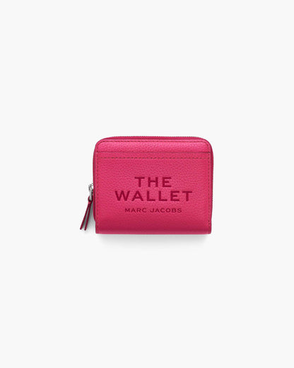 Marc Jacobs Marc Jacobs The Leather Mini Compact Wallet Raspberry Pink Raspberry Pink