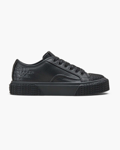 Marc Jacobs Marc Jacobs The Leather Sneaker Black Black