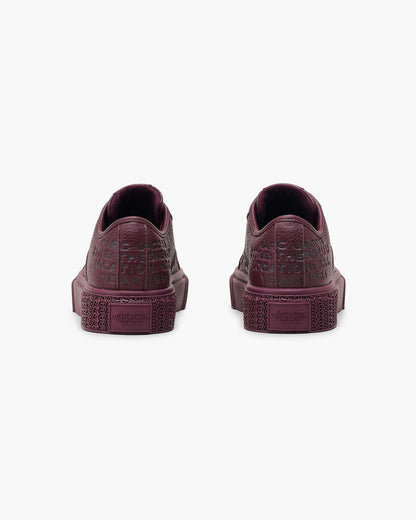 Marc Jacobs Marc Jacobs The Leather Sneaker Dark Plum Dark Plum