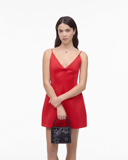 Marc Jacobs Marc Jacobs The Star Satin Mini Tote Bag Black Black