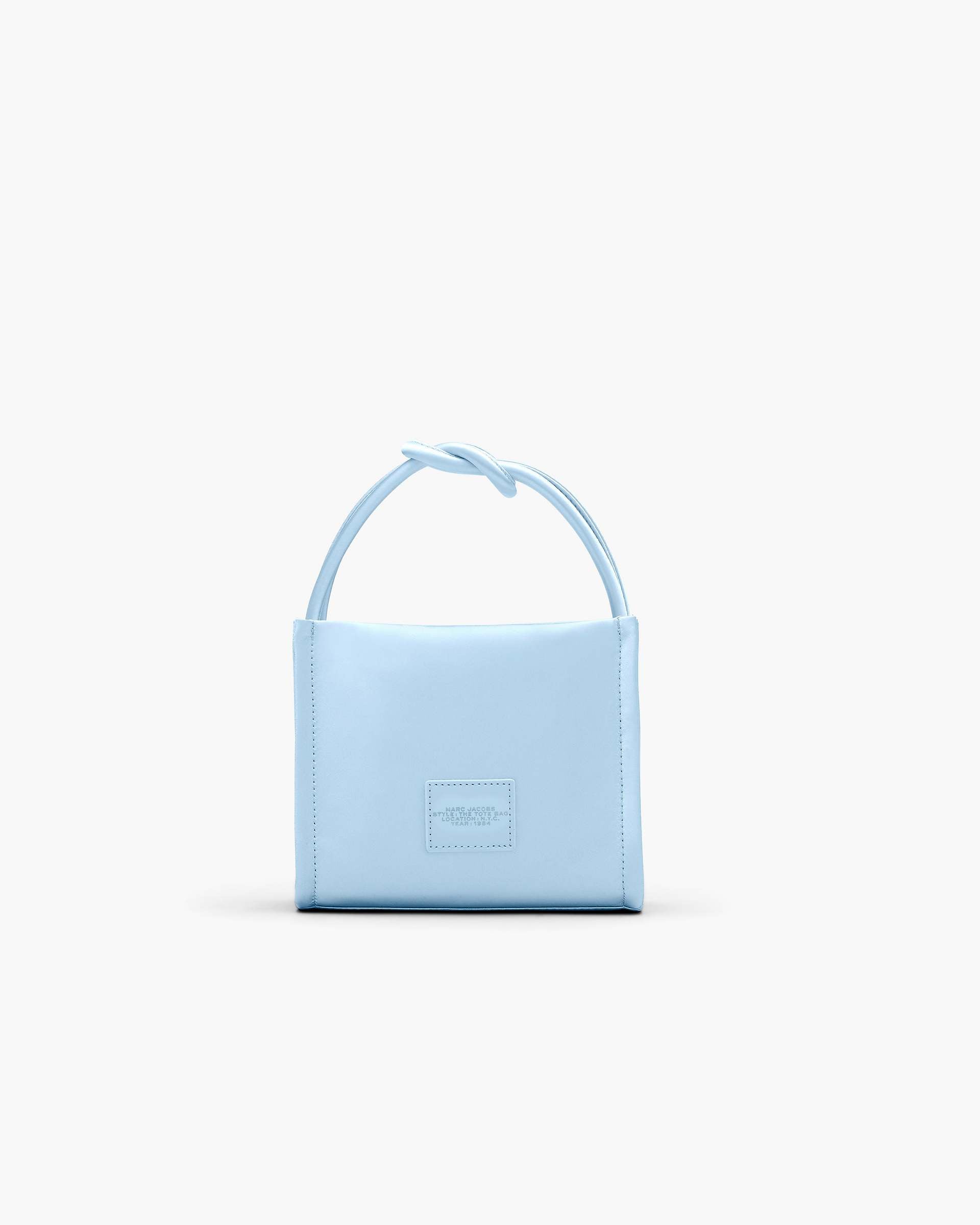Marc Jacobs Marc Jacobs The Star Satin Mini Tote Bag Cloud Blue Cloud Blue