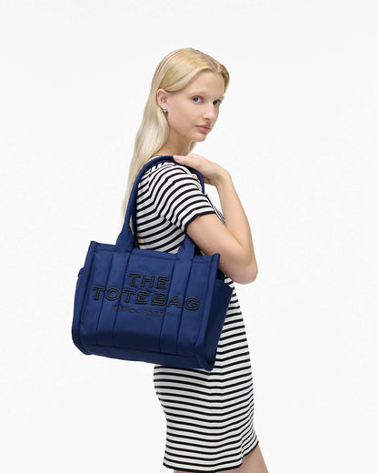 Marc Jacobs Marc Jacobs The Puffy Nylon Medium Tote Bag Blue Sea Blue Sea
