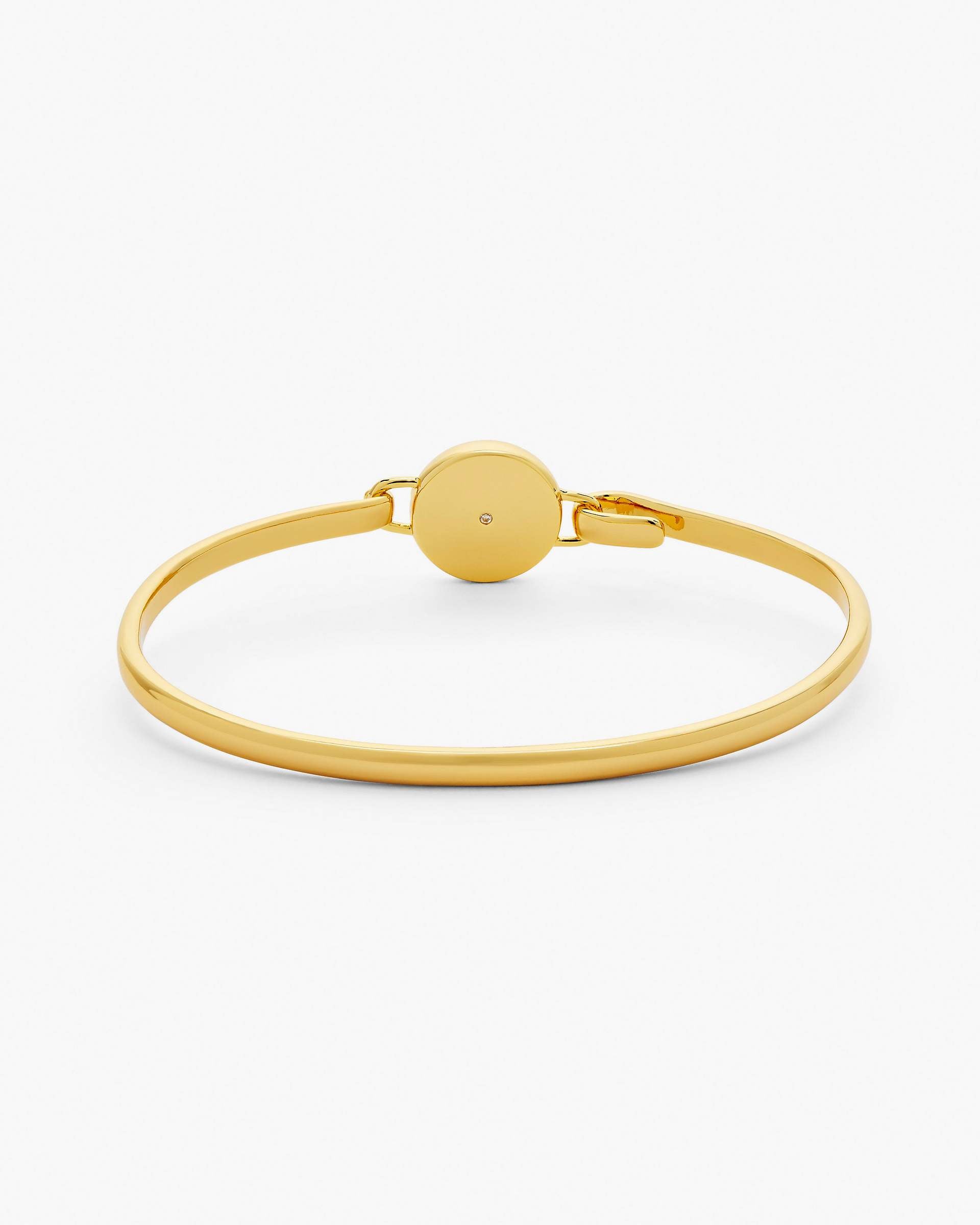 Marc Jacobs Marc Jacobs The Button Hinge Bracelet Gold/Cream Gold/cream