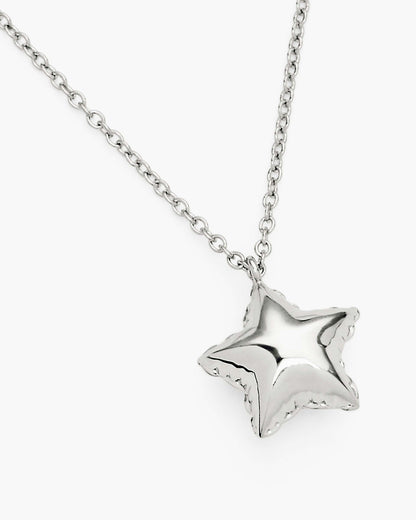 Marc Jacobs Marc Jacobs Balloon Star Necklace Light Antique Silver Light Antique Silver