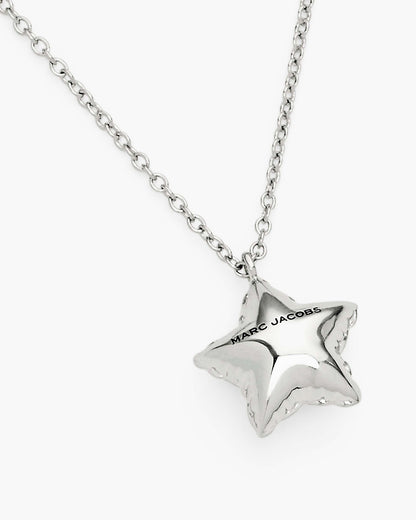 Marc Jacobs Marc Jacobs Balloon Star Necklace Light Antique Silver Light Antique Silver