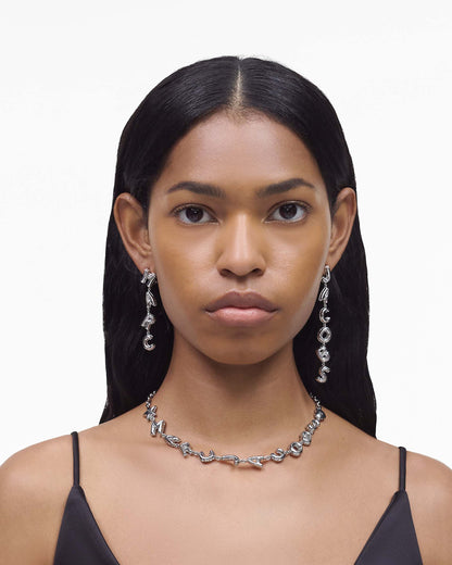 Marc Jacobs Marc Jacobs Balloon Necklace Light Antique Silver Light Antique Silver