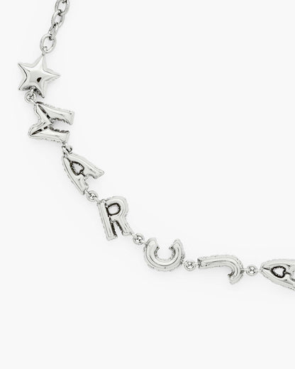 Marc Jacobs Marc Jacobs Balloon Necklace Light Antique Silver Light Antique Silver