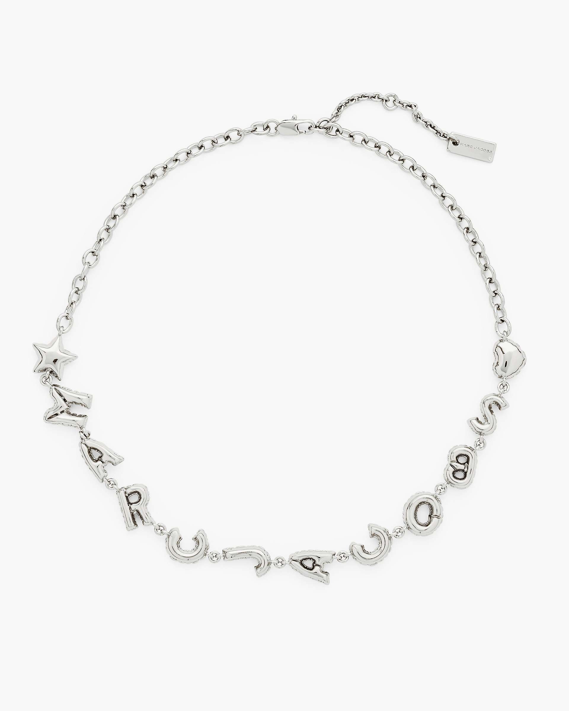 Marc Jacobs Marc Jacobs Balloon Necklace Light Antique Silver Light Antique Silver