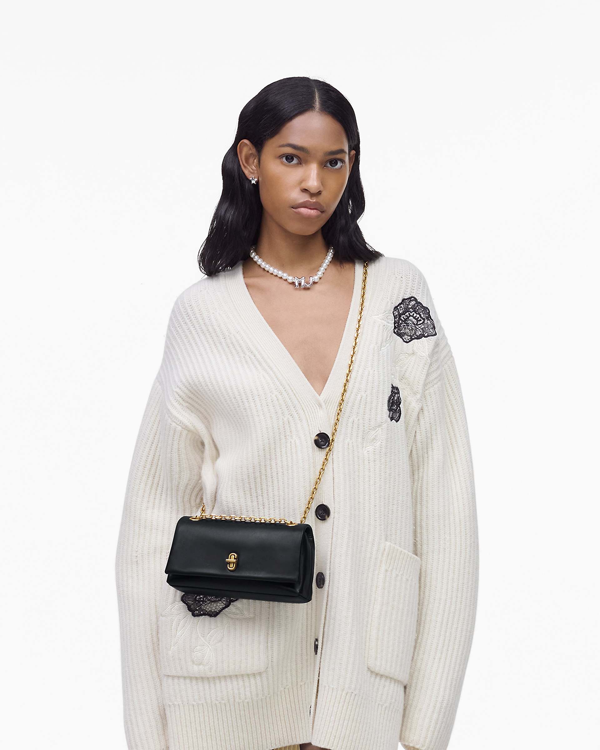 Marc Jacobs Marc Jacobs The Dual Chain Mini Bag Black Black