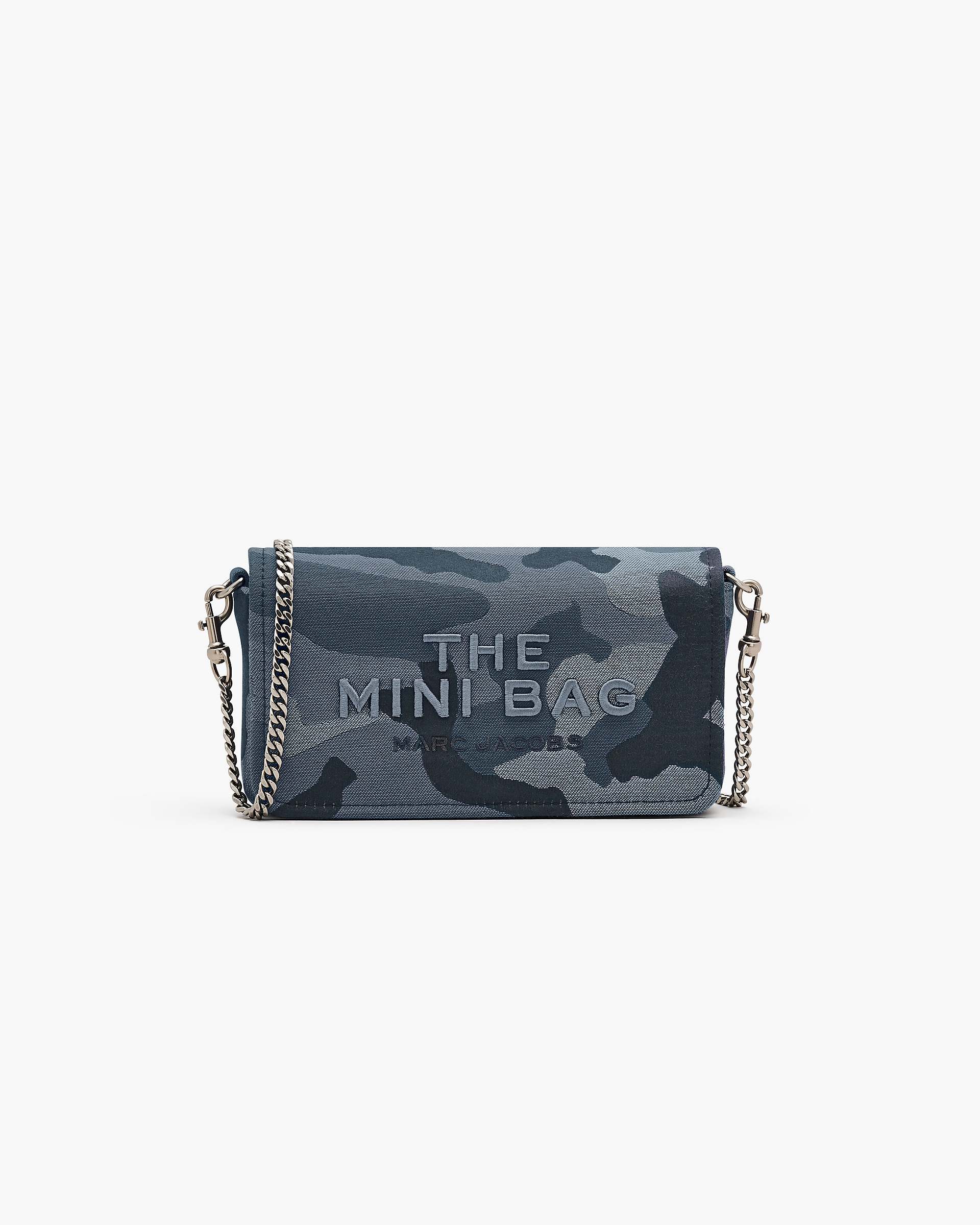 Marc Jacobs Marc Jacobs The Camo Jacquard Chain Mini Bag Blue Multi Blue Multi