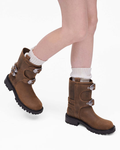 Marc Jacobs Marc Jacobs The Kiki Moto  Boot Tobacco Tobacco