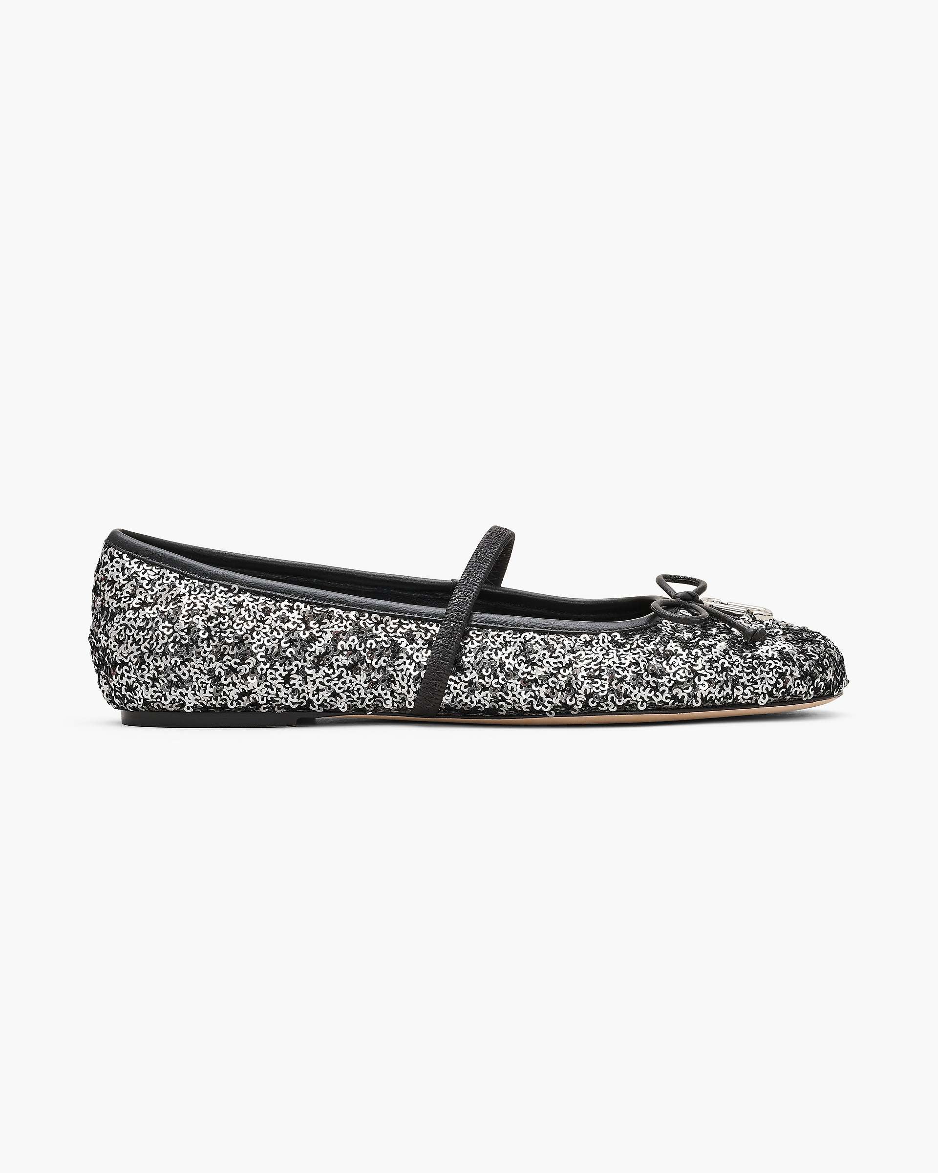 Marc Jacobs Marc Jacobs The Sequin Sabrina Ballerina Silver Silver