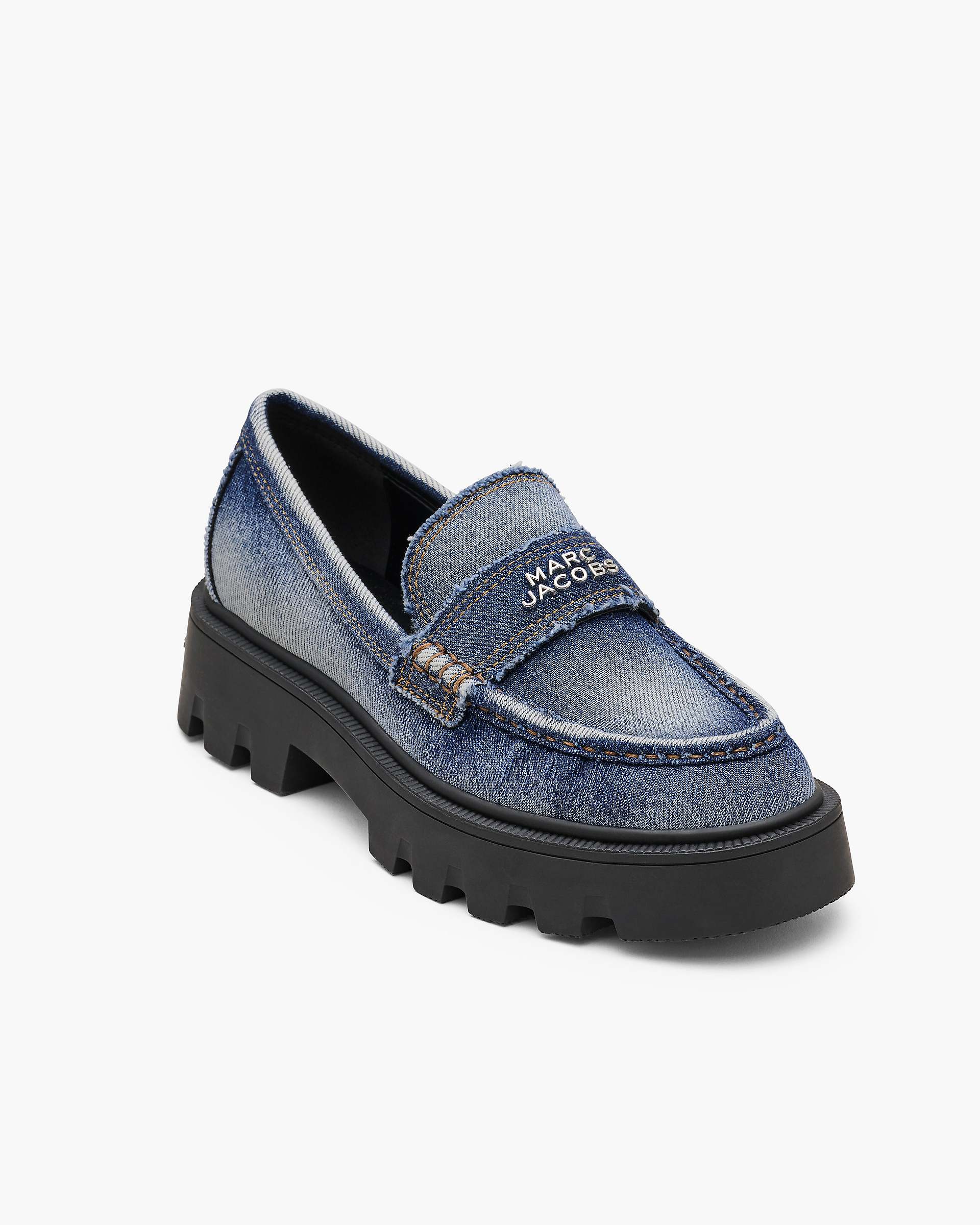 Marc Jacobs Marc Jacobs The Faded Denim Frankie Loafer Faded Vintage Indigo Faded Vintage Indigo