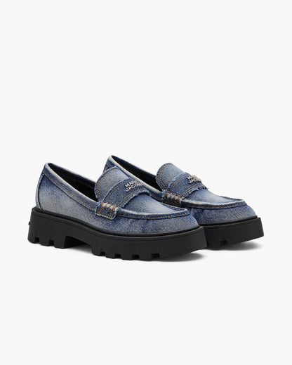 Marc Jacobs Marc Jacobs The Faded Denim Frankie Loafer Faded Vintage Indigo Faded Vintage Indigo
