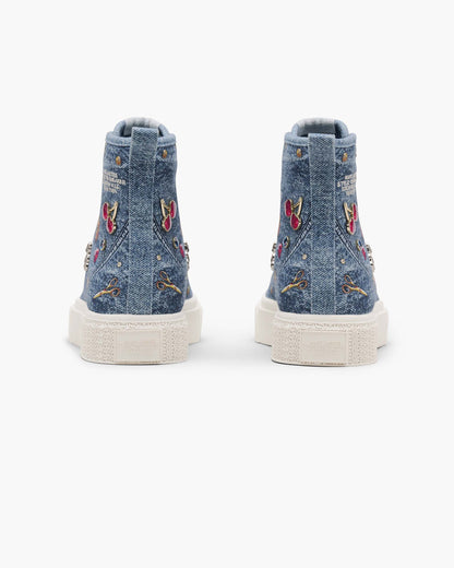 Marc Jacobs Marc Jacobs The Trinket Charm High Top Sneaker Medium Wash Multi Medium Wash Multi