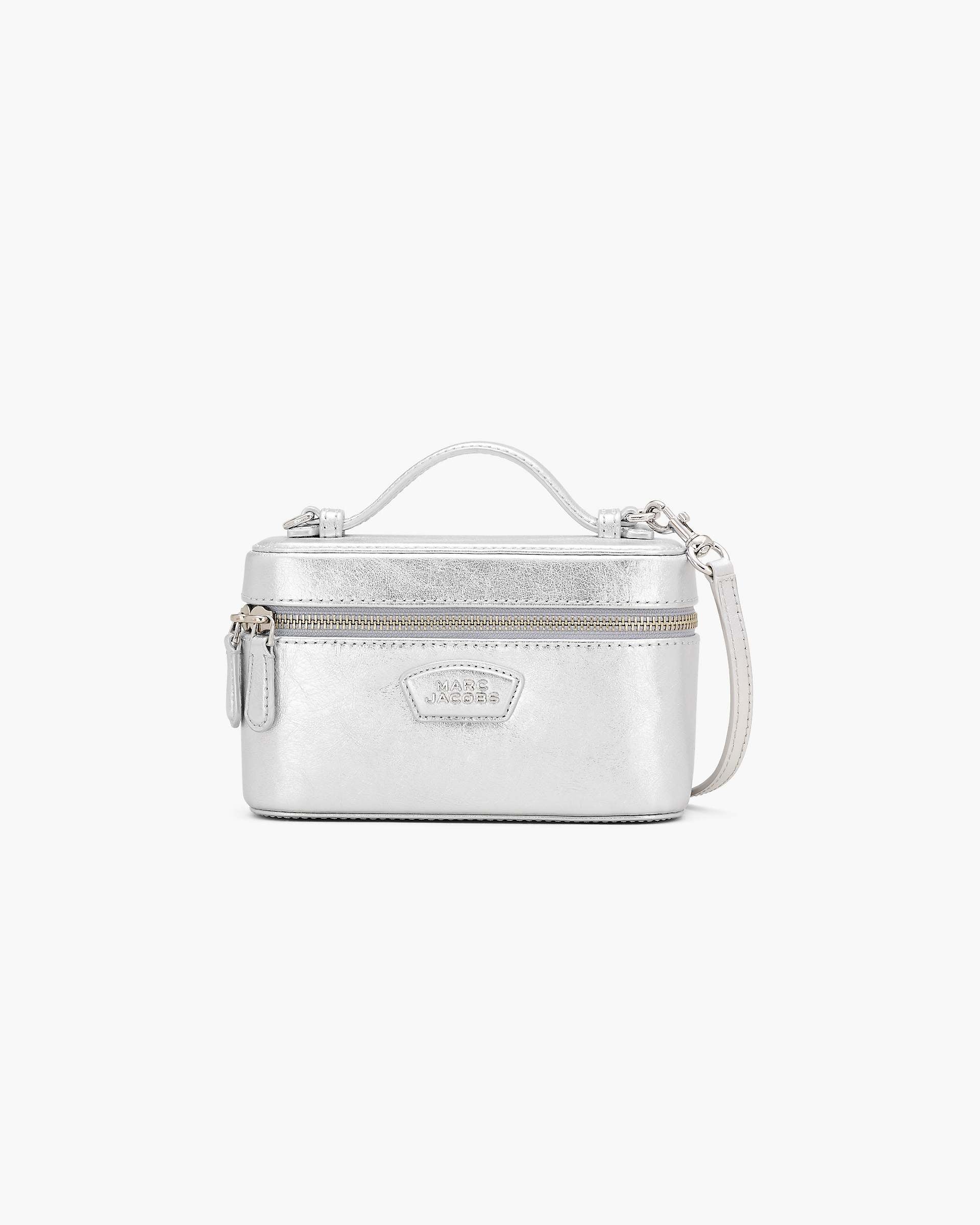 Marc Jacobs Marc Jacobs The Metallic Everyday Vanity Bag Silver Silver