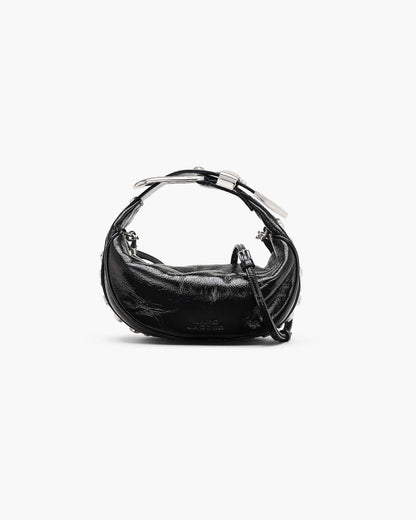 Marc Jacobs Marc Jacobs The Crinkle Patent Party Bag Black Black