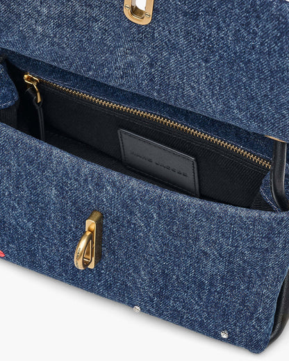 Marc Jacobs Marc Jacobs The Trinket Charm Denim Mini Dual Bag Medium Wash Multi Medium Wash Multi