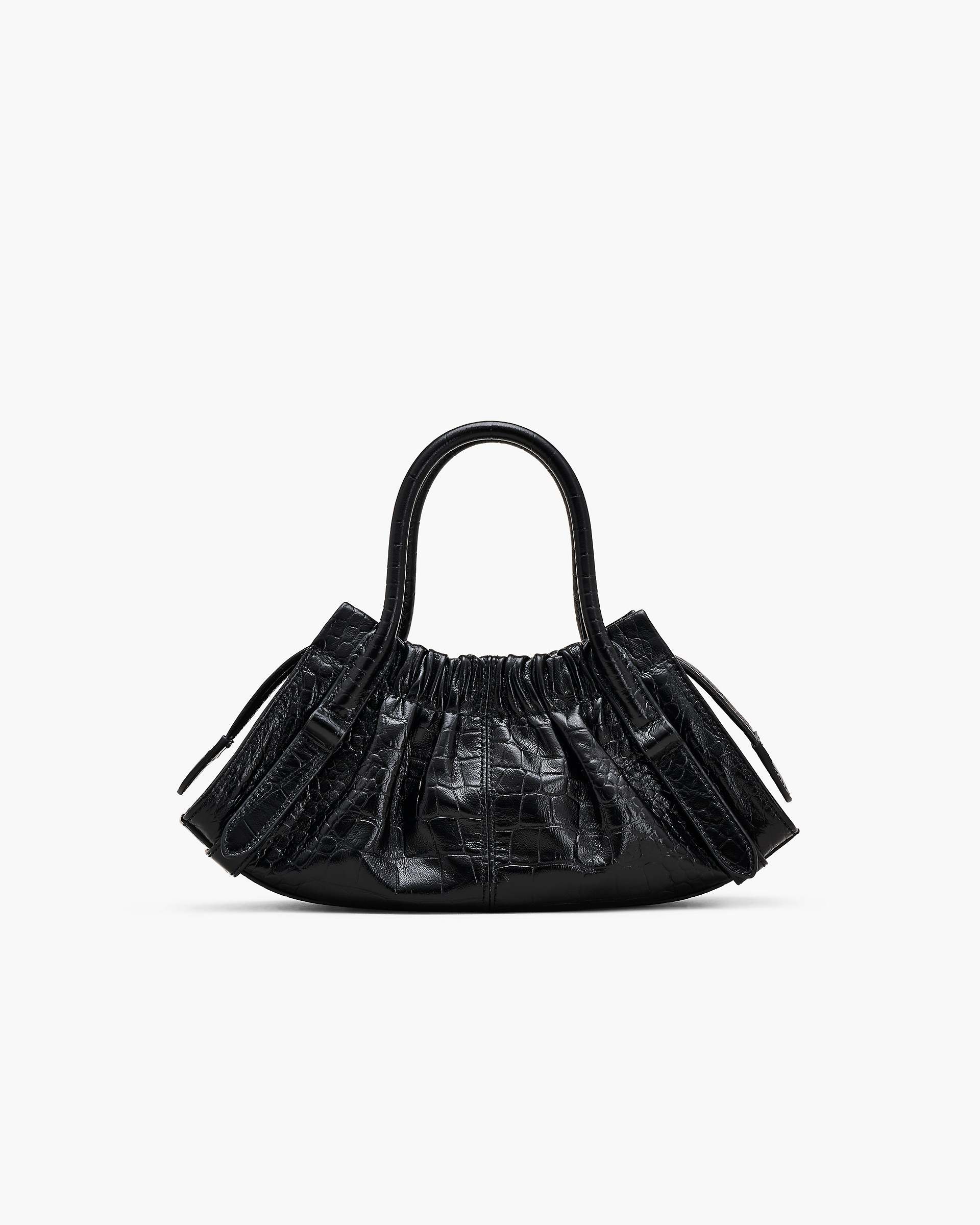 Marc Jacobs Marc Jacobs The Croc Cristina Small Satchel Black Black