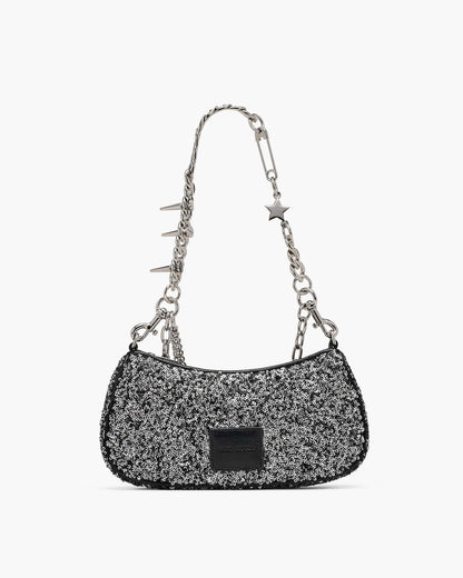 Marc Jacobs Marc Jacobs The Sequin Charm Shoulder Bag Silver Silver