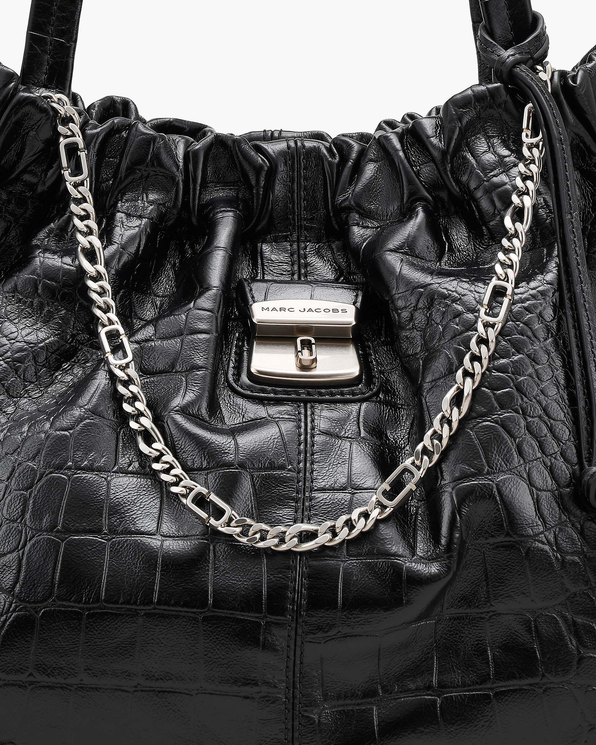 Marc Jacobs Marc Jacobs The Croc Cristina Tote Black Black