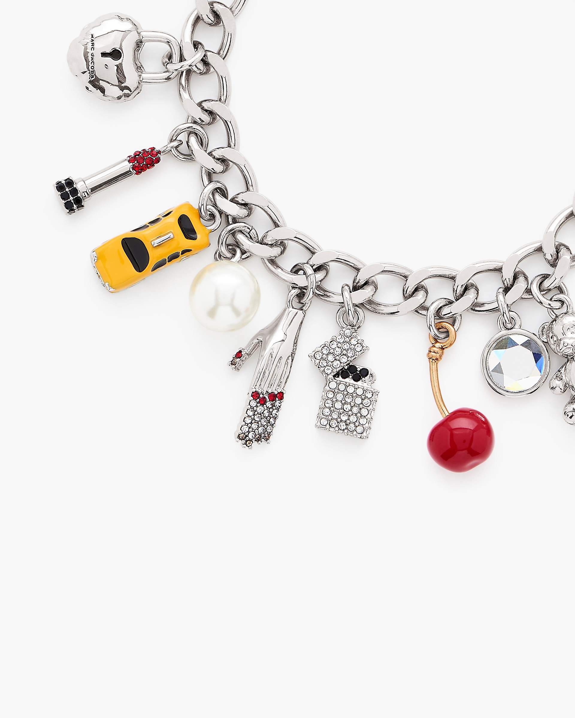 Marc Jacobs Marc Jacobs The Trinket Charm Bracelet Silver/Multi Silver/multi