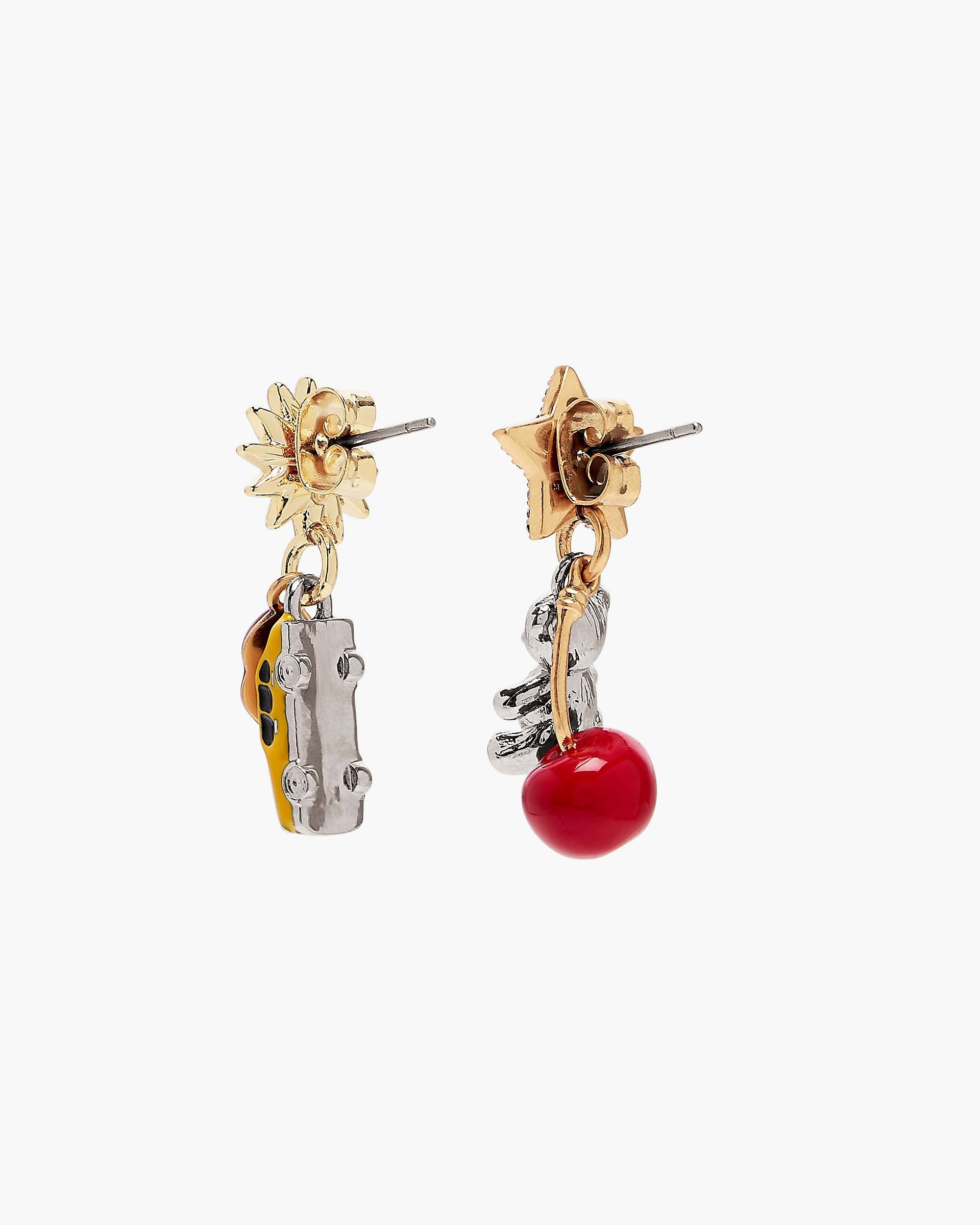 Marc Jacobs Marc Jacobs The Trinket Charm Cluster Earrings Silver/Multi Silver/multi