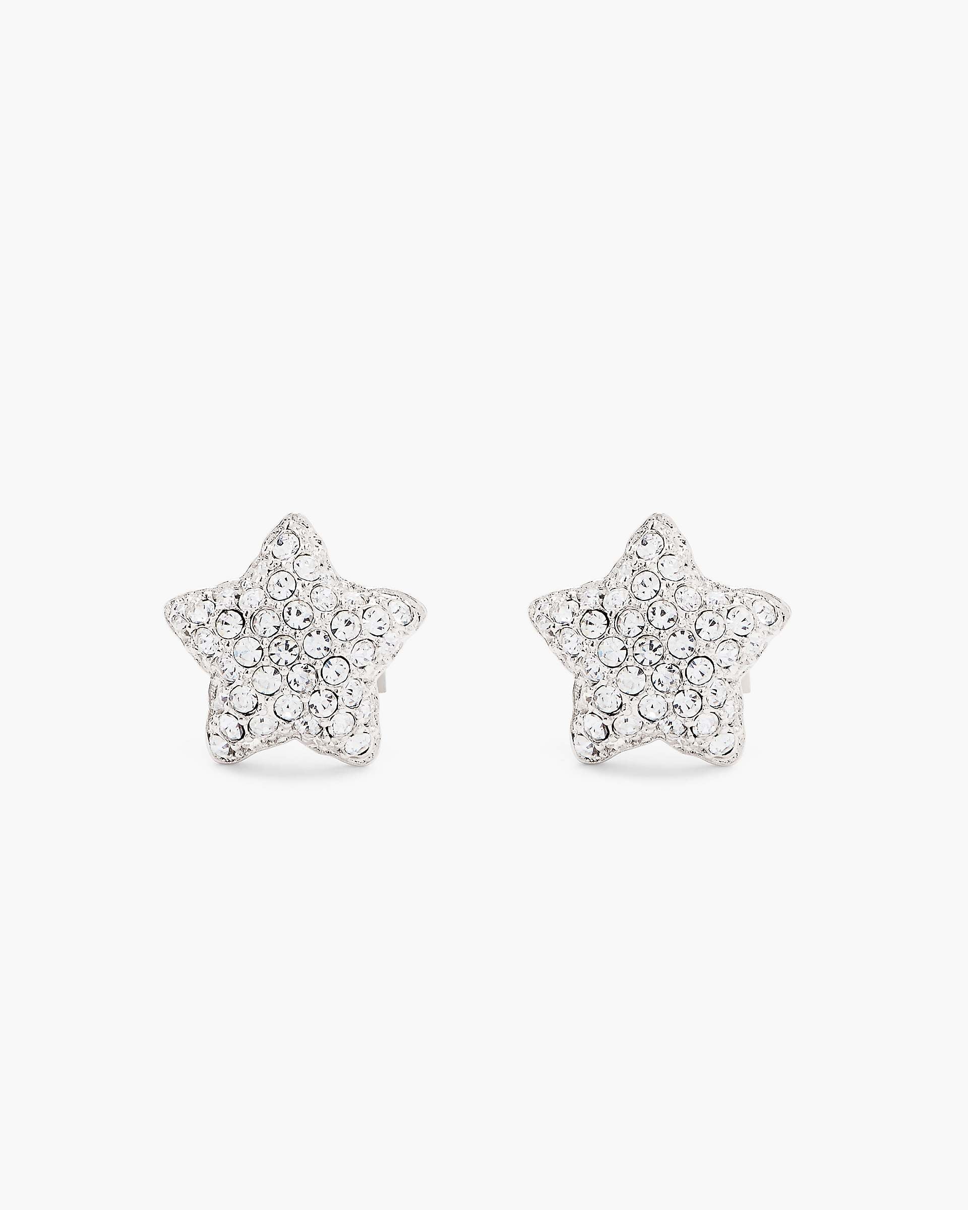 Marc Jacobs Marc Jacobs The Star Pave Stud Earrings Silver/Crystal Silver/crystal