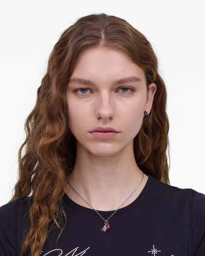 Marc Jacobs Marc Jacobs The Trinket Pendant Necklace Silver/Multi Silver/multi