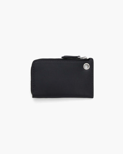 Marc Jacobs Marc Jacobs The Everyday Top Zip Charm Wallet Black Black