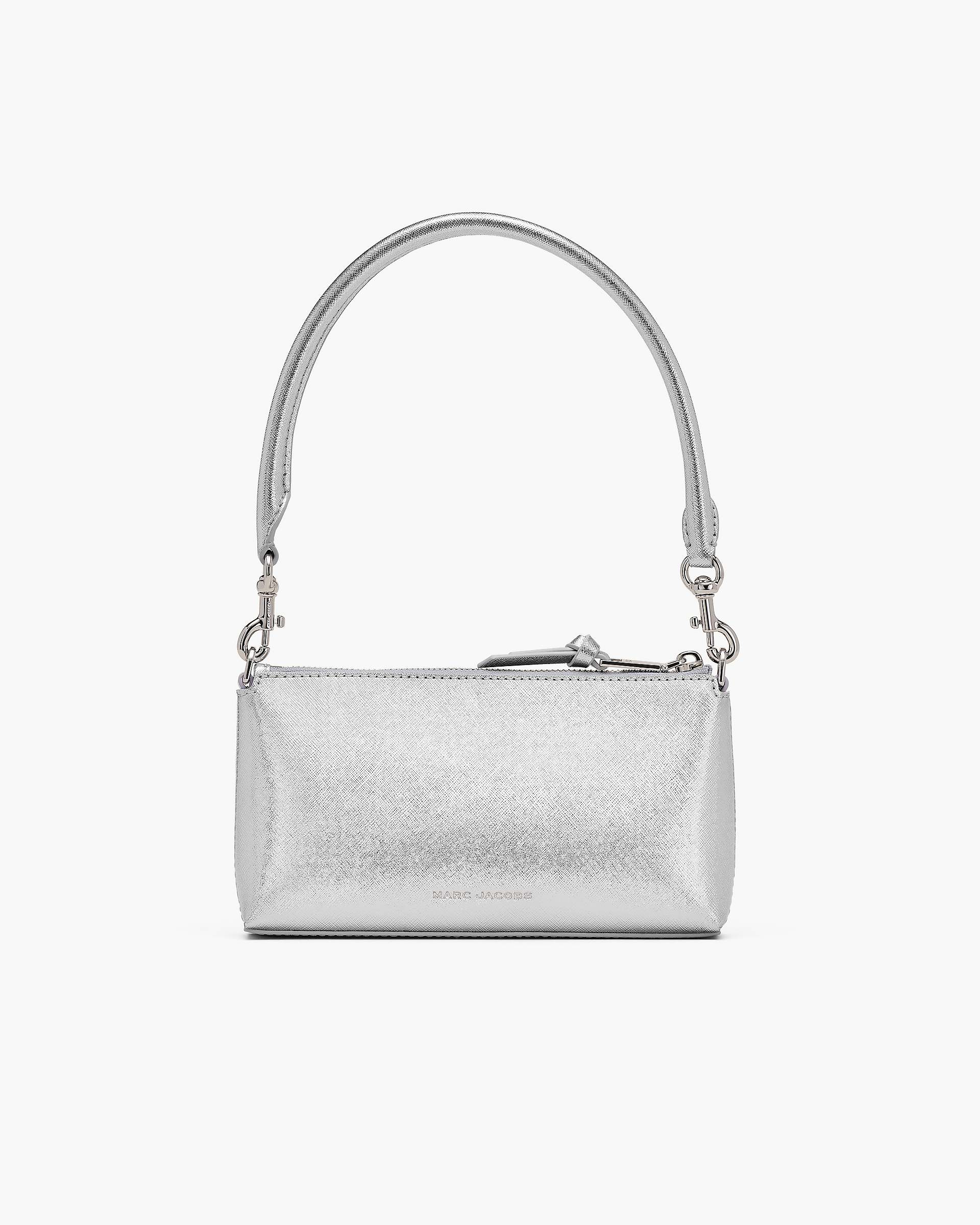 Marc Jacobs Marc Jacobs The Metallic Snapshot Convertible Shoulder Bag Silver Silver