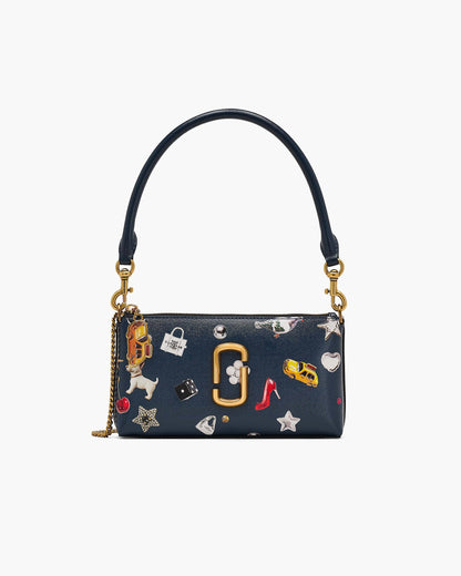 Marc Jacobs Marc Jacobs The Trinket Snapshot Convertible Shoulder Bag Navy Multi Navy Multi